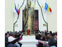 Ioan Paul al II-lea binecuvântează Suceava
