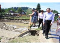 Radu Berceanu, pe drumurile (distruse) ale județului