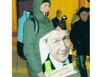 Protest viguros al sucevenilor aseară