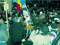 Opoziția a organizat cel mai consistent miting