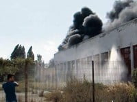 Un incendiu în zona industrială Burdujeni a pus pompierii pe jar